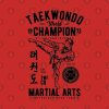 Taekwondo World Champion Hoodie Official Taekwondo Merch