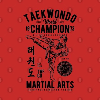 Taekwondo World Champion Hoodie Official Taekwondo Merch