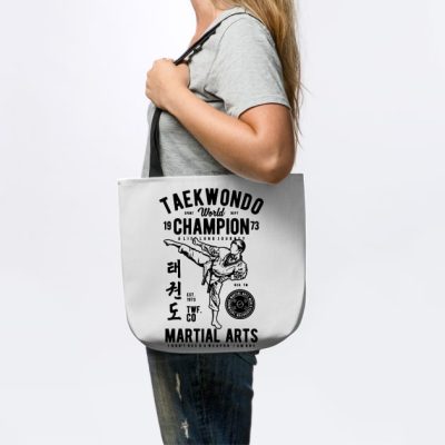 Taekwondo World Champion Tote Official Taekwondo Merch