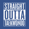 Straight Outta Taekwondo Tank Top Official Taekwondo Merch