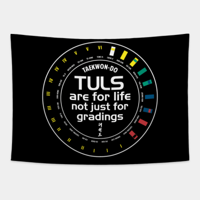 Tuls Are For Life Tapestry Official Taekwondo Merch