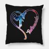 Galaxy Teakwondo Heart Throw Pillow Official Taekwondo Merch