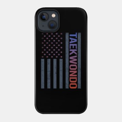 American Flag Taekwondo Tae Kwon Do Taekwon Do Phone Case Official Taekwondo Merch