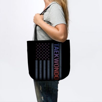 American Flag Taekwondo Tae Kwon Do Taekwon Do Tote Official Taekwondo Merch