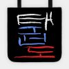 Taekwondo Korean Calligraphy Tote Official Taekwondo Merch