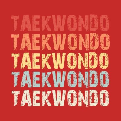 Retro Taekwondo T-Shirt Official Taekwondo Merch