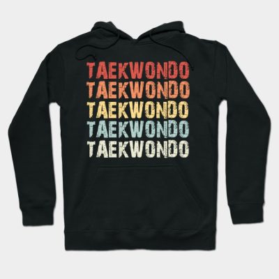 Retro Taekwondo Hoodie Official Taekwondo Merch