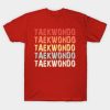 Retro Taekwondo T-Shirt Official Taekwondo Merch