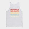 Retro Taekwondo Tank Top Official Taekwondo Merch