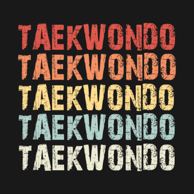 Retro Taekwondo Hoodie Official Taekwondo Merch