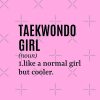 Taekwondo Girl Funny Quote Tote Bag Official Taekwondo Merch