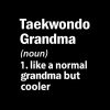 Taekwondo Grandma| Perfect Gift| Taekwondo Tote Bag Official Taekwondo Merch