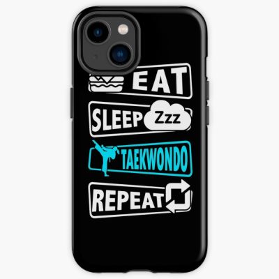 Taekwondo  Eat Sleep Blue Iphone Case Official Taekwondo Merch