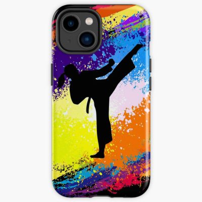 Taekwondo Art Watercolor Iphone Case Official Taekwondo Merch