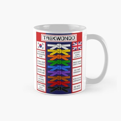 Taekwondo Poster Mug Official Taekwondo Merch