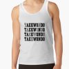 Taekwondo Word Tank Top Official Taekwondo Merch