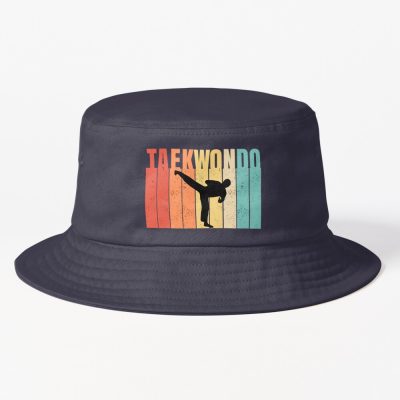 Retro Taekwondo, Vintage Taekwondo Bucket Hat Official Taekwondo Merch