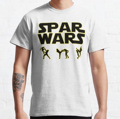 Spar Wars Taekwondo Mma Karate T-Shirt Official Taekwondo Merch