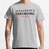 Taekwondo Text And Fighters T-Shirt Official Taekwondo Merch