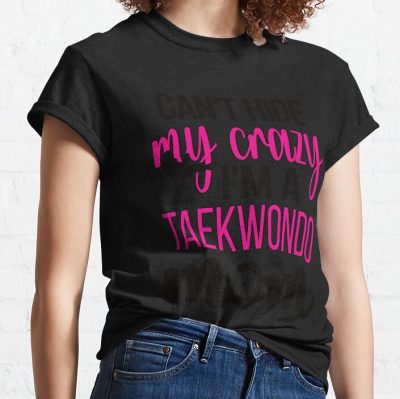 Funny Taekwondo Mom Taekwondo Fighter Mama T-Shirt Official Taekwondo Merch