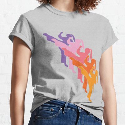 Taekwondo Womens Colorful T-Shirt Official Taekwondo Merch