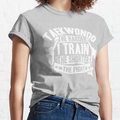 Taekwondo -Taekwondo Train Harder T-Shirt Official Taekwondo Merch