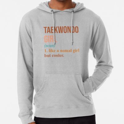 Taekwondo Girl Cooler Hoodie Official Taekwondo Merch