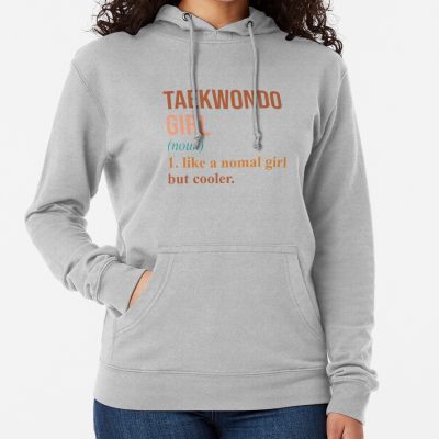 Taekwondo Girl Cooler Hoodie Official Taekwondo Merch