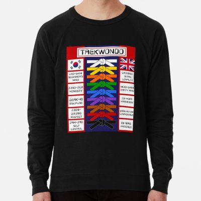 Taekwondo Poster Sweatshirt Official Taekwondo Merch