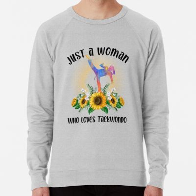 Just A Woman Who Loves Taekwondo | Perfect Gift| Taekwondo Sweatshirt Official Taekwondo Merch