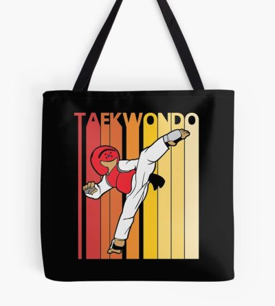 Vintage Retro Taekwondo| Perfect Gift| Taekwondo Tote Bag Official Taekwondo Merch