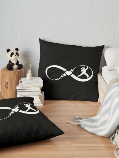 Taekwondo Infinity | Perfect Gift| Taekwondo Throw Pillow Official Taekwondo Merch