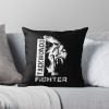 Taekwondo Fighter Throw Pillow Official Taekwondo Merch