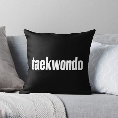 Taekwondo Throw Pillow Official Taekwondo Merch