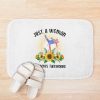 Just A Woman Who Loves Taekwondo | Perfect Gift| Taekwondo Bath Mat Official Taekwondo Merch