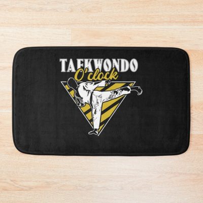 Wanted Taekwondo Oclock Time Bath Mat Official Taekwondo Merch