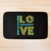 Taekwondo Quote , I Love  Taekwondo | Perfect Gift| Taekwondo Bath Mat Official Taekwondo Merch