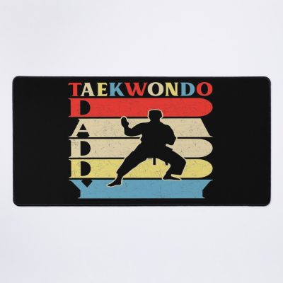 Taekwondo Dad Vintage Mouse Pad Official Taekwondo Merch