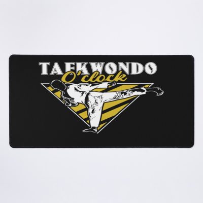 Wanted Taekwondo Oclock Time Mouse Pad Official Taekwondo Merch