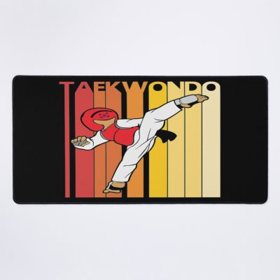 Vintage Retro Taekwondo| Perfect Gift| Taekwondo Mouse Pad Official Taekwondo Merch