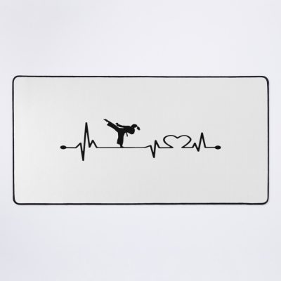 Taekwondo Heartbeat| Perfect Gift| Taekwondo Mouse Pad Official Taekwondo Merch