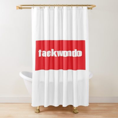 Taekwondo Shower Curtain Official Taekwondo Merch