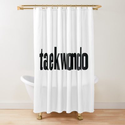 Taekwondo Shower Curtain Official Taekwondo Merch