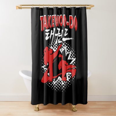 Taekwondo Just Doing The Right Things Shower Curtain Official Taekwondo Merch