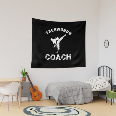 Taekwondo Coach Tapestry Official Taekwondo Merch