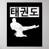 tae kwon do symbol training taekwondo korean poster rcce9145ab6fa423db15df598af2b3443 wva 8byvr 1000 - Taekwondo Gifts