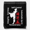 taekwondo 5 tenets martial arts ata itf tae for drawstring bag r2ea1a7ed706a46259a869ae5dce95483 zffcx 1000 - Taekwondo Gifts