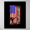 vintage usa flag korea taekwondo training dad poster rb13b47856ae5476089a08db351f34d3a wva 8byvr 1000 - Taekwondo Gifts