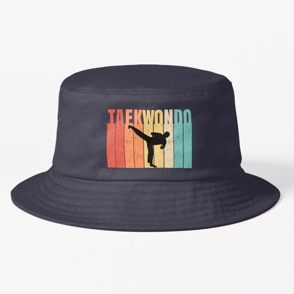 Retro Taekwondo Bucket Hat