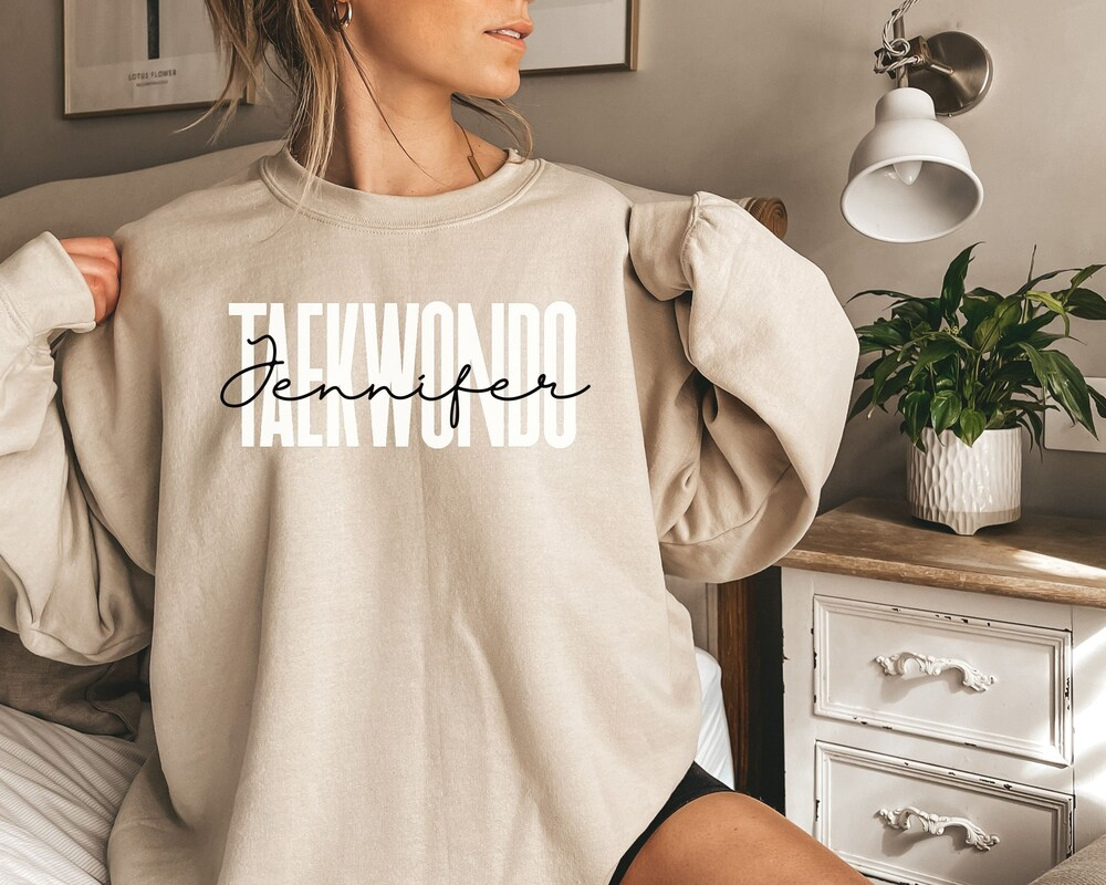 Personalized Name Taekwondo Sweatshirt